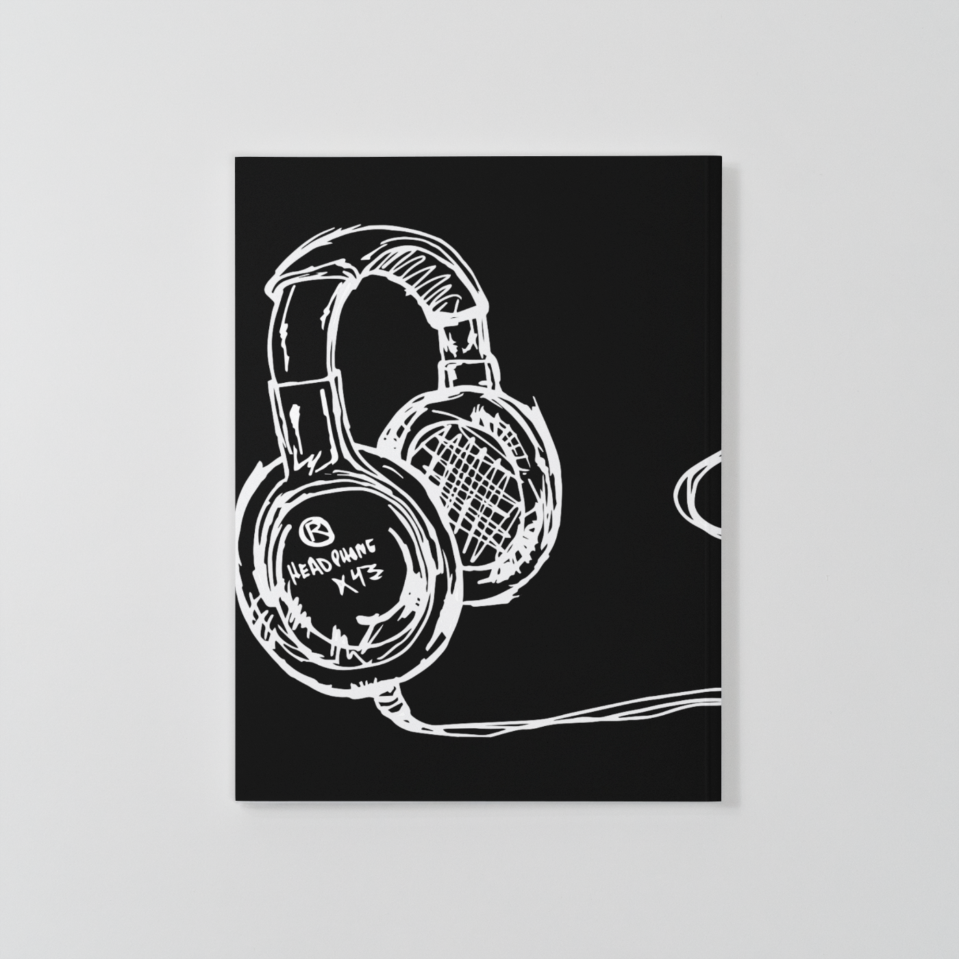 Headphones Journal/Notebook