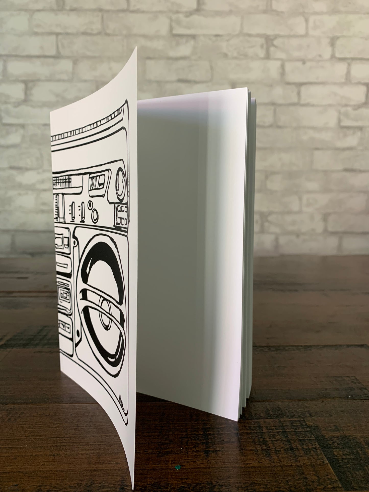 Boombox Notebook